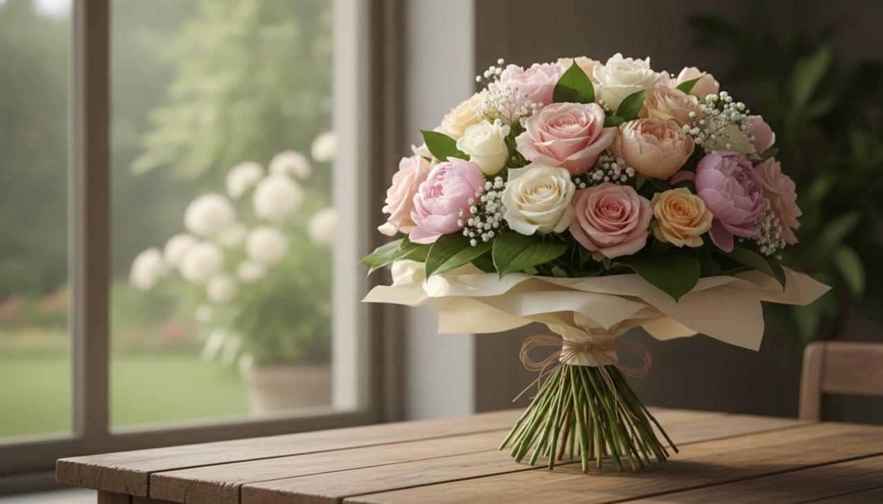 A Gift for You — Flowers — template preview