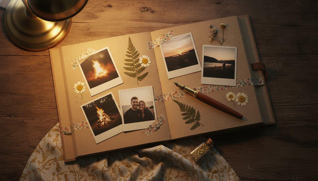 Digital Scrapbook — template preview